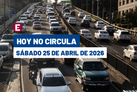 Hoy no Circula del sábado en CDMX y Edomex
