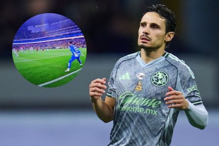 Raphael Veiga falló penal con América al minuto 26, mismo que tenía que haberse repetido.