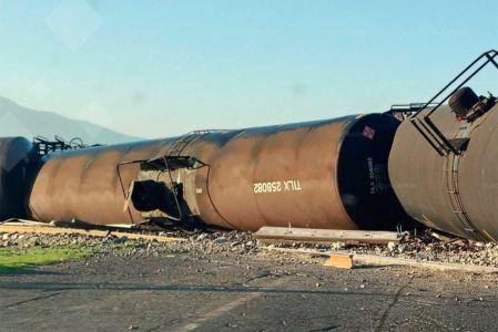 Se descarrila tren