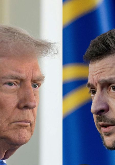 Donald Trump y Volodímir Zelenski se reunirán este domingo.