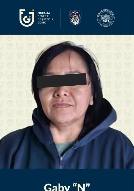 Gaby 'N', detenida por asesinar a motociclista en Iztapalapa.