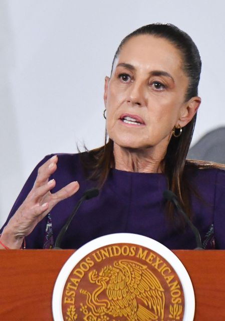 Sheinbaum en su mañanera hoy 22 de mayo de 2026