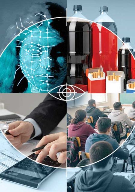 Fotoarte sobre las reformas constitucionales que hizo el Congreso de la Unión.