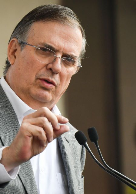 El secretario de Economía, Marcelo Ebrard