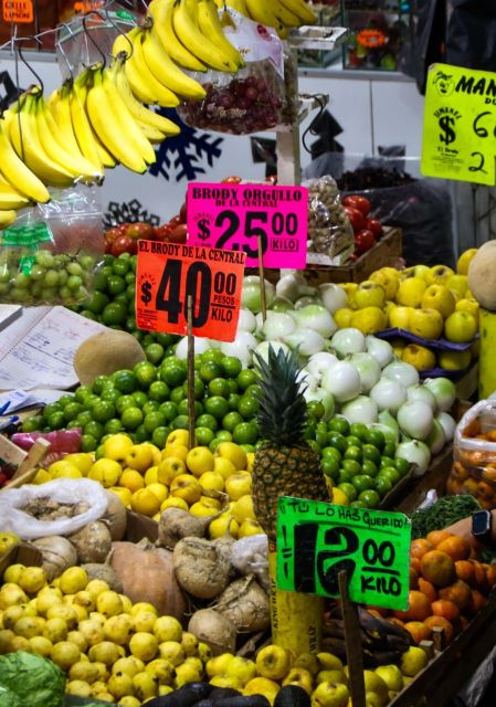 Precios de los productos en el mercado