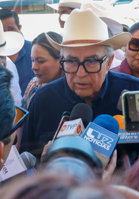 El gobernador con licencia de Sinaloa, Rubén Rocha Moya