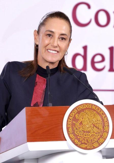 La presidenta Claudia Sheinbaum