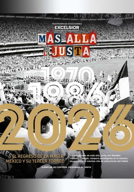 Portada del suplemento Más allá de la justa, México y su tercer torneo