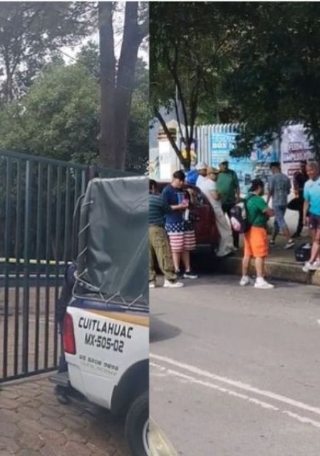 El Deportivo La Rosita se ubica sobre la calle Azcapotzalco-LaVilla, esquina con Trébol