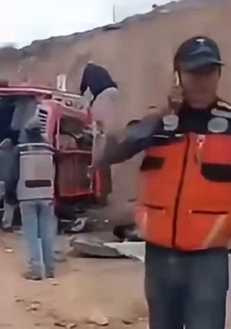 El fatal accidente