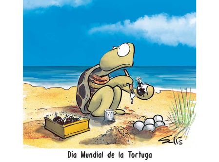 Cartoon Solís 23 de Mayo del 2026.