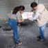 Se colocaron sellos de clausura en dos hornos de crisol, con capacidad de 250 kilogramos cada uno,