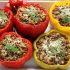 Receta de pimientos rellenos de carne gratinados