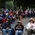 Maestros de la CNTE realizan bloqueo en CDMX