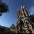 Vista de la Sagrada Familia, obra de Antoni Gaudí, en Barcelona.