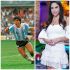 Foto: Instagram maradona y Facebook Paola Rojas