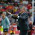 Miguel Herrera durante su primer partido con Atlante en el regreso de los 'Potros de Hierro' a la Liga MX.