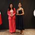 La bailarina mexicana Elisa Carrillo recibió un reconocimiento en la Cámara de Diputados de manos de Kenia López Rabadán, presidenta de la Mesa Directiva de la Cámara de Diputados.