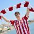 La afición de las Chivas invadió las redes sociales del Olympiacos tras el fichaje de la Hormiga González
