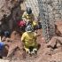 El hombre quedó atrapado al registrarse el derrumbe de una zanja en una obra en construcción.
