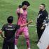 Luis Jiménez portero del Necaxa realizó un gesto ofensivo a la afición delos Rayos