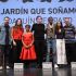 Alejandro Sugich, coproductor de El jardín que soñamos; Itzel Sierra, productora; Kima Preville, actriz;  Joaquín del Paso, director; Faustin Pierre, actor; Fernanda de la Peza, productora, y Carlos Esquivel, actor. Foto: Elizabeth Velazquez
