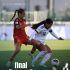 Selección mexicana femenil ante España en el mundial sub-17.