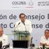 El gobernador de COlima, José Ignacio Peralta, en conferencia.