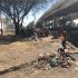 Se iniciaron trabajos de limpieza y alumbrado en la zona colindante entre los municipios de Tecámac y Ecatepec. Foto: Especial