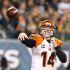 Andy Dalton llegará como mariscal de campo suplente a los Vaqueros de Dallas. (Reuters)