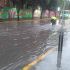 A consecuencia de una cuneta, se registra encharcamiento sin afectación a viviendas o comercios. Foto: @SGIRPC_CDMX
