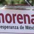 Logo de Morena con la frase La esperanza de México