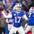 Josh Allen tuvo una tarde de tres anotaciones frente a Chiefs (Reuters)