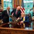 Gianni Infantino junto a Donald Trump. (Reuters)