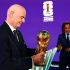 Gianni Infantino con la Copa del Mundo. (Reuters)