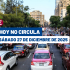 Hoy No Circula del 27 de diciembre del 2025.