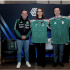Mikel Arriola, Comisionado de la Femexfut, junto a Gabriela Cuevas, representante de México para la Copa del Mundo y Juan José Sierra, presidente de la Coparmex.