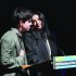 Aidan Zamiri y Charli XCX presentando detalles de su falso documental en Sundance.
