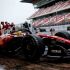 Lewis Hamilton sigue rodando con Ferrari en los test en Barcelona.