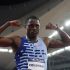 Athletics - Diamond League - Xiamen Diamond League - Egret Stadium, Xiamen, China - September 2, 2023 Christian Coleman of the U.S. celebrates after winning the men's 100m final REUTERS/Aly Song