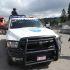 Patrulla de la Policía de Michoacán.