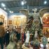 Obras de arte religiosas que se exponen en la feria Zona Maco.