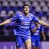 Nicolás Ibáñez se estrenó con gol en su debut como futbolista de Cruz Azul.