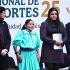 La corredora rarámuri, María Lorena Ramírez, obtuvo el Premio Nacional de Deportes 2025.