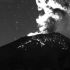 Explosión del volcán Popocatépetl.