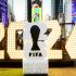 El logo del Mundial 2026 engalana Times Square, en Nueva York.