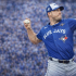 Max Scherzer durante una apertura con los Azulejos de Toronto. El veterano de 41 años acordó un contrato por 1 año y 3 millones de dólares para reforzar la rotación en 2026.