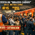 Protesta de 'brazos caídos' en el Metro.
