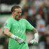 Jordan Pickford celebró en grande la atajada con la que salvó la victoria del Everton en su visita al campo del Newcastle.