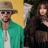 La idol fue invitada al concierto de Bad Bunny